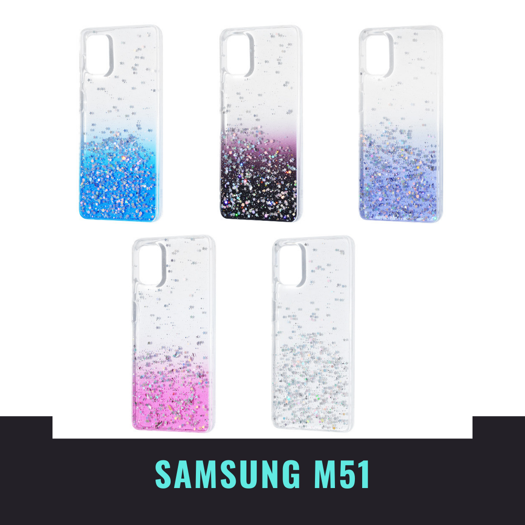 WAVE Confetti Case (TPU) Samsung Galaxy M51